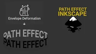 Path Effect INKSCAPE (Envelope Deformation): how to create circular text