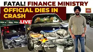 Delhi BMW Crash LIVE Updates:Finance Ministry Official Killed, After BMW Hits Their Bike In Delhi