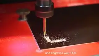 QBOT MINImill - PCB milling of a battery management system adapter