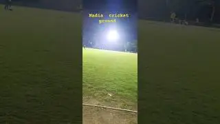 New post 2 #cricket  #nadia#ground #night #ashu cricket  kk short video &hearts;️