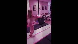 #Quarantine gymnastics practicing