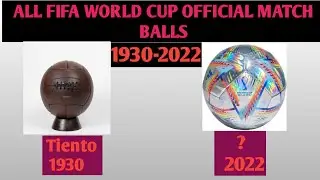 Evolved: The History of the FIFA World Cup Ball from 1930-2022