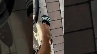 Feet and hands Bike riding 🚲 🦶 #bikeride #foot #feet #feetlove #lovefeet #barefoot