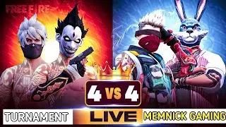 FREE FIRE CLASH SQUAD TURNAMENT LOW ENTRY HIGH PRICE MEMNICK GAMING