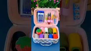 Mini Sewing Kit Accessories Storage Organizer 🧵 #shorts #viral #trends