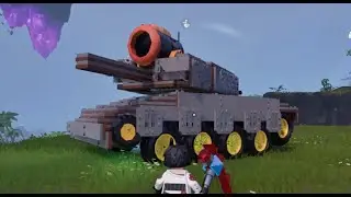 Fortnite - Lego Abrams Tank with Swivel Suspension