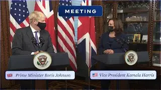 Vice President Harris Meets with the Prime Minister of Great Britain