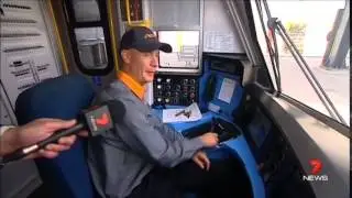 Seven News Sydney - South West Rail Link to run as shuttle upon opening (6/11/2014)