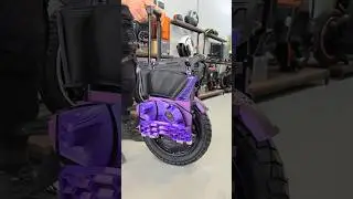 Сделали проект Venetian Violet Teckwrap моноколесо Veteran Patton S