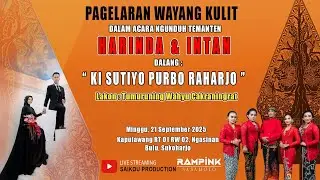 PAGELARAN WAYANG KULIT KI SUTIYOPURBO RAHARJO // WEDDING HARINDA & INTAN // RAMPINK SASAMOTO