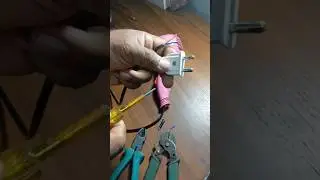 How To Repair Hair Dryer Plug In easy Way👦#trending #shorts #viral #hairstyle #dryerrepair