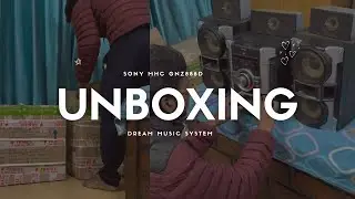 Finally Got It! Sony MHC-GNZ888D Unboxing & First Impressions | My Dream 1977 System