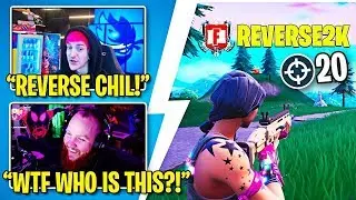 NINJA *GOES CRAZY* Spectating REVERSE2K *DOMINATE* with Boom Bow! (INSANE CLUTCH)