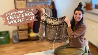 Ich stricke meinen 1. Islandpullover I Woche 21 Selbstversorger Challenge