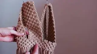 DIY: Macrame Bag Tutorial / Bolsa de Macrame