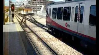 Plastiken Bahn in Valencia