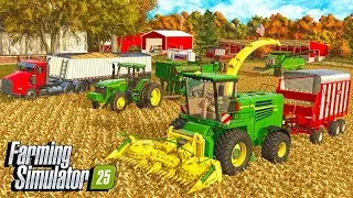 I Finish The First Harvest On The Farm? | Farming Simulator 25