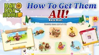 How to Get All Hay Day Free Gifts! Winter Woofs, Santa&rsquo;s Gift & More Decorations #HayDay #Freegift