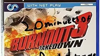 20 minutes of burnout 3 road rage but its on a phone