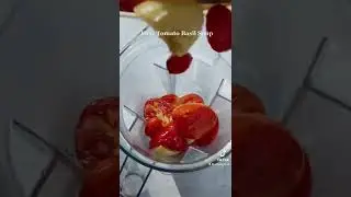 Простой томатно-базиликовый суп!