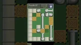 Pushing Machine (Extreme) Level Puzzle 37 - Perfect Solution