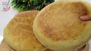 Готово за 5 минут!❗ Нет духовки!❗ Мягкий, как хлопок. Хлеб из манной крупы на сковороде