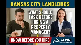 ❓What to Ask Before Hiring a Property Manager in Kansas City 🏡 #LandlordTips