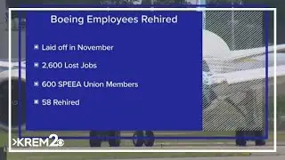 Boeing to reinstate 58 laid-off workers after union grievance victory