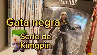Black cat, gata negra de Marvel legends