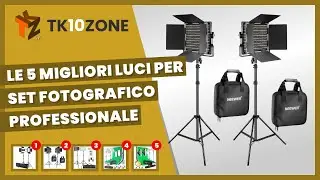 Le 5 migliori luci per set fotografico professionale