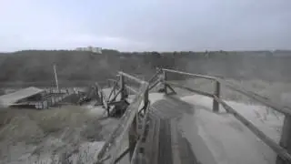 Sylt Sturm Orkan 2015 Elon und Felix. Heftiger Sandflug