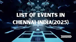 events in chennai in 2025