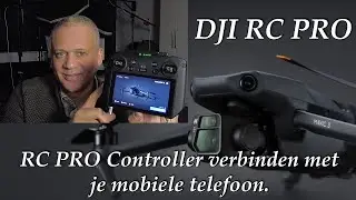 DJI RC PRO verbinden met je mobiele telefoon