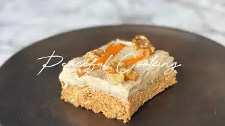 No Bake Carrot Cake | Vegan & Gluten Free | Healthy Dessert
