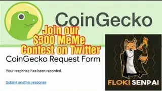 Floki Senpai Apply on CoinGecko