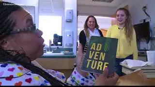 Teen gives 18 gifts to patients at local hospital