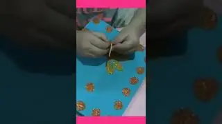 Paper cutting and tracing for kids activity