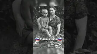 World Leaders - Then Vs Now (Part 4) #shorts #world #childhood #status #uae #russia #putin #israel