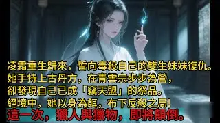【一口氣看完《丹方禁忌：我在祭壇上重生》雙生姐妹，一碗毒藥，一場跨越生死的復仇。