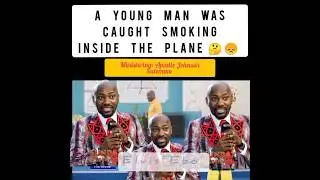 A young man was caught smoking inside the plane 🤔😞 #viralpost2025シ #fypシ゚ #viral#fypシ゚viralシ