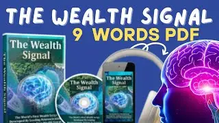The Wealth Signal 9 Words PDF - Your Money Mindset is Holding You Back