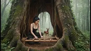 Alone in the Mountains, I Started Building My Farm