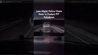 Late-Night Police Chase Ends in Violent PIT Takedown #policechase #lrhn #lrhncash
