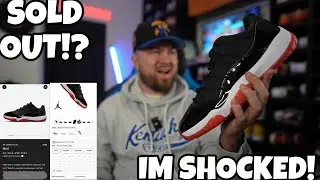 SOLD OUT? THE ENERGY WAS NOT KEPT WITH JORDAN 11 LOW &ldquo;BRED&rdquo; TODAY THESE SOLD WELL!