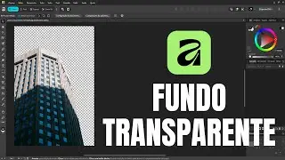 Como Salvar PNG com Fundo Transparente no Affinity