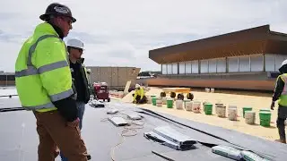 EPDM Commercial Roof Installation | Central Roofing