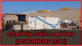 O'cell Pile Static Load Test ||OSTERBERG CELL|| #2iconstructions 