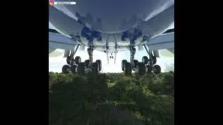 Appearance of Airplane Wheels When Landing Towards Fort Lauderdale Airport