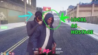 Tony Took Local As Hostage in GTA RP | NoPixel GTA RP