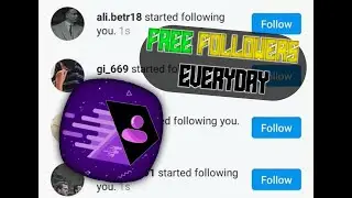Followergir | Increase Instagram Followers Daily For Free | @hackedzone